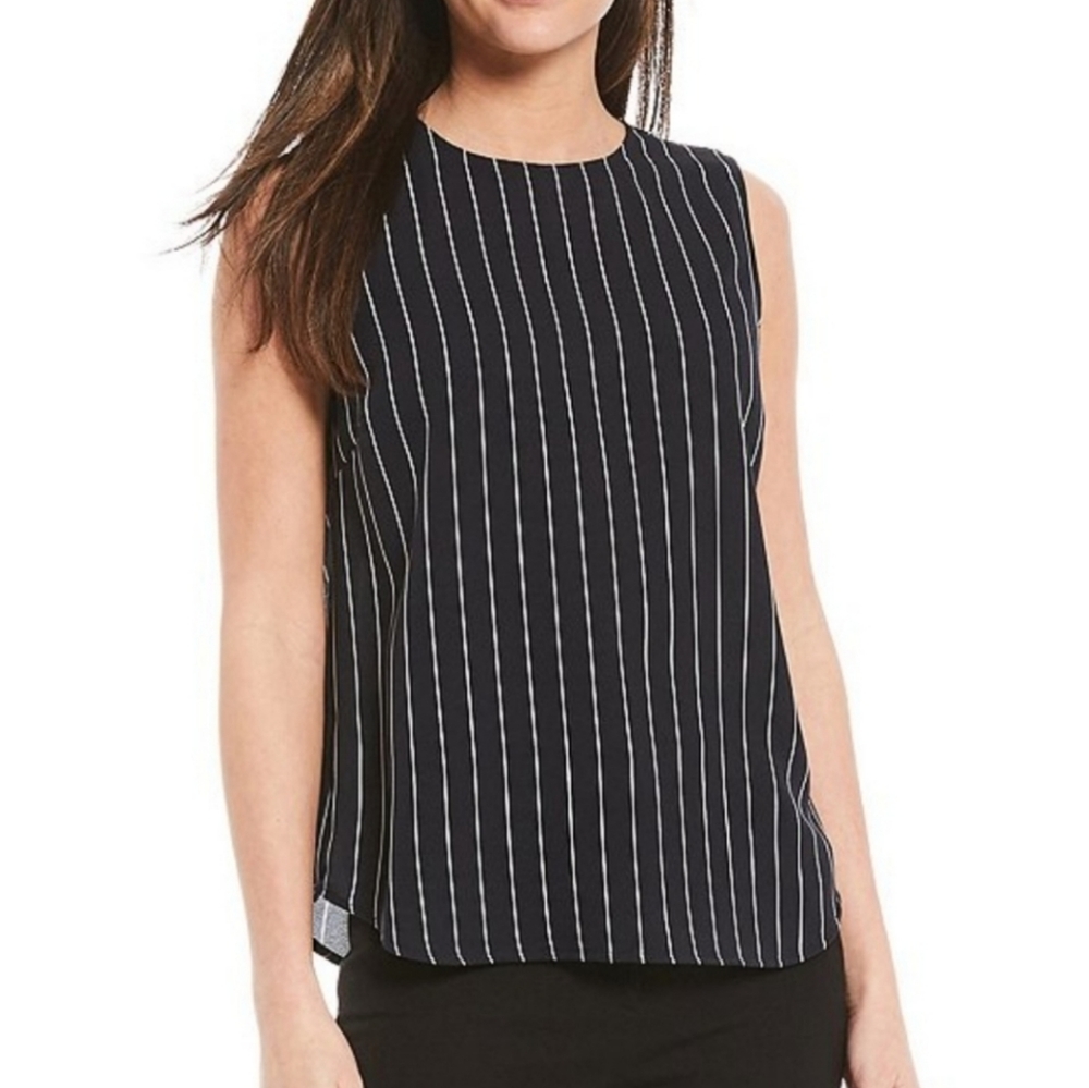 Blouse Navy/Ivory